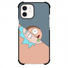 Rick And Morty Phone Case For iPhone Samsung Galaxy Pixel OnePlus Vivo Xiaomi Asus Sony Motorola Nokia - Rick And Morty Half Face Illustration Art Poster