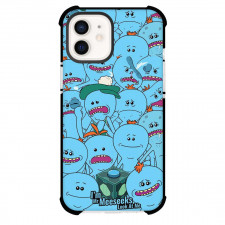 Rick And Morty Mr Meeseeks Phone Case For iPhone Samsung Galaxy Pixel OnePlus Vivo Xiaomi Asus Sony Motorola Nokia - Mr Meeseeks Blue Pattern Art Poster