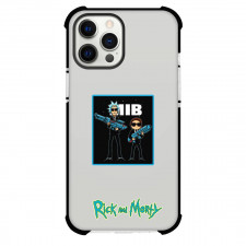 Rick And Morty Phone Case For iPhone And Samsung Galaxy - Rick And Morty Men In Black Art