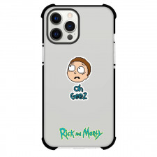 Rick And Morty Phone Case For iPhone And Samsung Galaxy - Morty Oh Geez Pixel Art