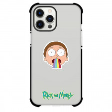 Rick And Morty Phone Case For iPhone And Samsung Galaxy - Morty Rainbow