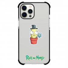 Rick And Morty Mr. Poopybutthole Phone Case For iPhone And Samsung Galaxy - Mr. Poopybutthole In Flower Pot