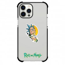 Rick And Morty Rick Phone Case For iPhone And Samsung Galaxy - Rick Melting And Holding Bottle