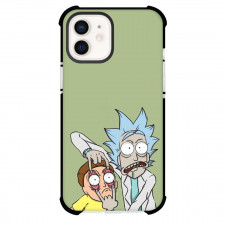 Rick And Morty Phone Case For iPhone Samsung Galaxy Pixel OnePlus Vivo Xiaomi Asus Sony Motorola Nokia - Rick Forcing Morty To Open His Eyes Poster