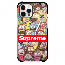 Rick And Morty Phone Case For iPhone Samsung Galaxy Pixel OnePlus Vivo Xiaomi Asus Sony Motorola Nokia - Rick And Morty Supreme Collage Poster