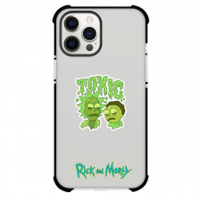 Rick And Morty Phone Case For iPhone And Samsung Galaxy - Rick And Morty Toxic Text Sticker
