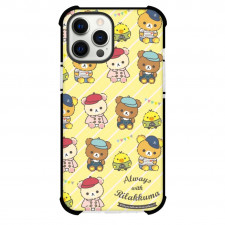 Rilakkuma Case For iPhone Samsung Galaxy Pixel OnePlus Vivo Xiaomi Asus Sony Motorola Nokia - Characters Wearing Cap Pattern Art