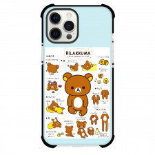 Rilakkuma Case For iPhone Samsung Galaxy Pixel OnePlus Vivo Xiaomi Asus Sony Motorola Nokia - Rilakkuma Daily Events Sky Blue Background