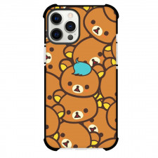 Rilakkuma Case For iPhone Samsung Galaxy Pixel OnePlus Vivo Xiaomi Asus Sony Motorola Nokia - Rilakkuma Green Bangs Pattern Art