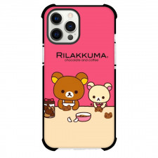 Rilakkuma Case For iPhone Samsung Galaxy Pixel OnePlus Vivo Xiaomi Asus Sony Motorola Nokia - Rilakkuma and Korilakkuma Baking Cookies