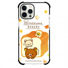 Rilakkuma Case For iPhone Samsung Galaxy Pixel OnePlus Vivo Xiaomi Asus Sony Motorola Nokia - Rilakkuma and Korilakkuma Inside the Bread Pattern Art