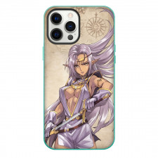 Record Of Lodoss War Pirotess Phone Case For iPhone Samsung Galaxy Pixel OnePlus Vivo Xiaomi Asus Sony Motorola Nokia - Pirotess Fighting Stance Portrait Poster