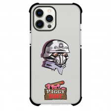 Roblox Piggy Delta Phone Case For iPhone And Samsung Galaxy Devices - Piggy Delta Avatar Cartoon Art Sticker
