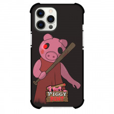 Roblox Piggy Phone Case For iPhone And Samsung Galaxy Devices - Piggy Portrait Cartoon Art