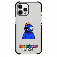 Roblox Rainbow Friends Blue Phone Case For iPhone And Samsung Galaxy Devices - Rainbow Friends Blue Smiling Portrait Sticker