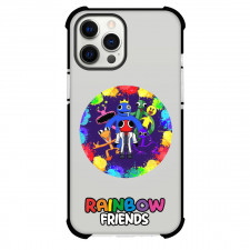 Roblox Rainbow Friends Phone Case For iPhone And Samsung Galaxy Devices - Rainbow Friends Characters Circle Sticker