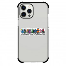 Roblox Rainbow Friends Phone Case For iPhone And Samsung Galaxy Devices - Rainbow Friends Characters Smiling Sticker