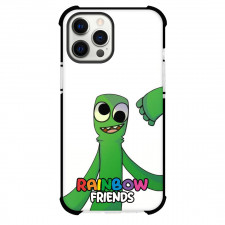 Roblox Rainbow Friends Green Phone Case For iPhone And Samsung Galaxy Devices - Rainbow Friends Green Portrait Cartoon Art