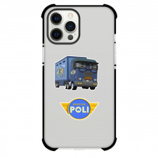 Robocar Poli Truck X Phone Case For iPhone Samsung Galaxy Pixel OnePlus Vivo Xiaomi Asus Sony Motorola Nokia - Truck X Blue Transport Truck Sticker