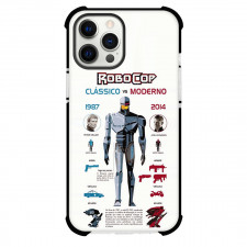 Robocop Phone Case For iPhone Samsung Galaxy Pixel OnePlus Vivo Xiaomi Asus Sony Motorola Nokia - Robocop 1987 VS. 2014 Movie Art