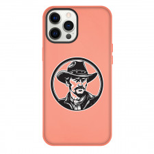 Rodeo Cowboy Phone Case For iPhone Samsung Galaxy Pixel OnePlus Vivo Xiaomi Asus Sony Motorola Nokia - Cowboy Black And White Portrait Icon