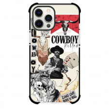 Rodeo Cowboy Phone Case For iPhone Samsung Galaxy Pixel OnePlus Vivo Xiaomi Asus Sony Motorola Nokia - Cowboy Favourite Elements Collage