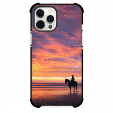 Rodeo Cowboy Phone Case For iPhone Samsung Galaxy Pixel OnePlus Vivo Xiaomi Asus Sony Motorola Nokia - Cowboy Sunset Wallpaper