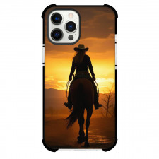 Rodeo Cowgirl Phone Case For iPhone Samsung Galaxy Pixel OnePlus Vivo Xiaomi Asus Sony Motorola Nokia - Cowgirl Horseback Riding