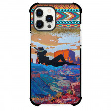 Rodeo Cowgirl Phone Case For iPhone Samsung Galaxy Pixel OnePlus Vivo Xiaomi Asus Sony Motorola Nokia - Cowgirl Resting Place Art Work