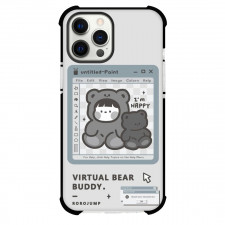 Rorojump Case For iPhone Samsung Galaxy Pixel OnePlus Vivo Xiaomi Asus Sony Motorola Nokia - RoroJump Inside the Windows Tab Gray Background