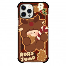 Rorojump Case For iPhone Samsung Galaxy Pixel OnePlus Vivo Xiaomi Asus Sony Motorola Nokia - Rorojump Wearing Reindeer Costume