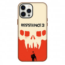 Resistance Phone Case For iPhone Samsung Galaxy Pixel OnePlus Vivo Xiaomi Asus Sony Motorola Nokia - Resistance Skull Silhouette Series Poster