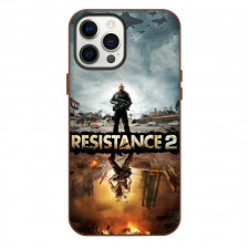 Resistance Phone Case For iPhone Samsung Galaxy Pixel OnePlus Vivo Xiaomi Asus Sony Motorola Nokia - Resistance Split Zombie And Soldier Series Poster
