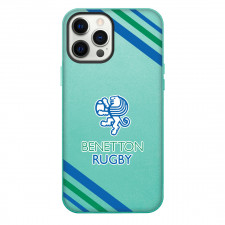 Benetton Rugby Phone Case For iPhone Samsung Galaxy Pixel OnePlus Vivo Xiaomi Asus Sony Motorola Nokia - Large Logo With Stripe
