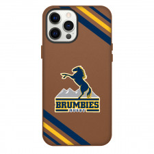 ACT Brumbies Phone Case For iPhone Samsung Galaxy Pixel OnePlus Vivo Xiaomi Asus Sony Motorola Nokia - Large Logo With Stripe