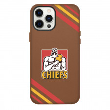 Chiefs Phone Case For iPhone Samsung Galaxy Pixel OnePlus Vivo Xiaomi Asus Sony Motorola Nokia - Large Logo With Stripe