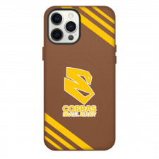 Cobras Brasil Rugby Phone Case For iPhone Samsung Galaxy Pixel OnePlus Vivo Xiaomi Asus Sony Motorola Nokia - Large Logo With Stripe