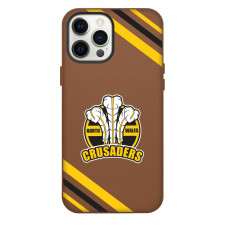 North Wales Crusaders Rugby League Football Club Phone Case For iPhone Samsung Galaxy Pixel OnePlus Vivo Xiaomi Asus Sony Motorola Nokia - Large Logo With Stripe