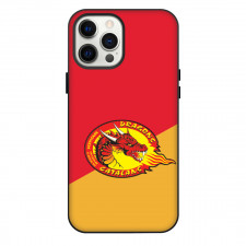 Catalans Dragons XIII Phone Case For iPhone Samsung Galaxy Pixel OnePlus Vivo Xiaomi Asus Sony Motorola Nokia - Logo Red And Yellow Background