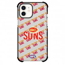 Gold Cost Suns Football Club Phone Case For iPhone and Samsung Galaxy Devices - Gold Cost Football Club Medley Monogram Wordmark