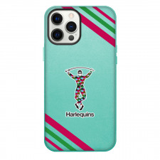 Harlequin FC Phone Case For iPhone Samsung Galaxy Pixel OnePlus Vivo Xiaomi Asus Sony Motorola Nokia - Large Logo With Stripe