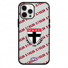ST Kilda Football Club Phone Case For iPhone and Samsung Galaxy Devices - Kilda Football Club Medley Monogram Wordmark
