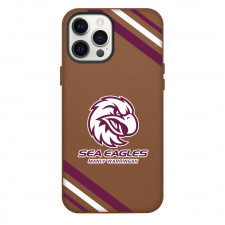 Manly Warringah Sea Eagles Rugby League Football Club Phone Case For iPhone Samsung Galaxy Pixel OnePlus Vivo Xiaomi Asus Sony Motorola Nokia - Large Logo With Stripe