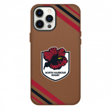 North Harbour Rugby Phone Case For iPhone Samsung Galaxy Pixel OnePlus Vivo Xiaomi Asus Sony Motorola Nokia - Large Logo With Stripe