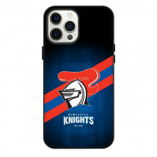 Newcastle Rugby League Phone Case For iPhone Samsung Galaxy Pixel OnePlus Vivo Xiaomi Asus Sony Motorola Nokia - Logo Blue And Red Stripe Poster