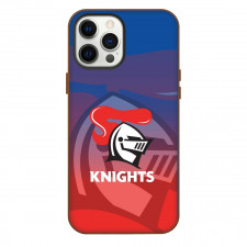Newcastle Rugby League Phone Case For iPhone Samsung Galaxy Pixel OnePlus Vivo Xiaomi Asus Sony Motorola Nokia - Logo Overlay Gradient Background