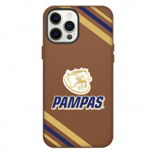 Pampas XV Phone Case For iPhone Samsung Galaxy Pixel OnePlus Vivo Xiaomi Asus Sony Motorola Nokia - Large Logo With Stripe
