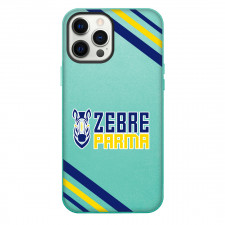 Zebre Parma Phone Case For iPhone Samsung Galaxy Pixel OnePlus Vivo Xiaomi Asus Sony Motorola Nokia - Large Logo With Stripe