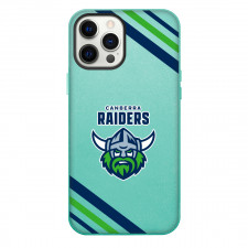 Canberra Raiders Rugby League Club Phone Case For iPhone Samsung Galaxy Pixel OnePlus Vivo Xiaomi Asus Sony Motorola Nokia - Large Logo With Stripe