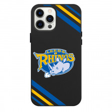 Leeds Rhinos Rugby League Football Club Phone Case For iPhone Samsung Galaxy Pixel OnePlus Vivo Xiaomi Asus Sony Motorola Nokia - Large Logo With Stripe